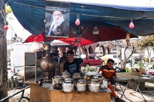 Pictures of the assassinated supreme leader Ayatollah Ali Khamenei were everywhere a week after his death