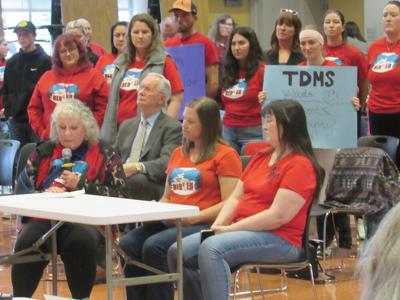 A3 Union reps TD school board