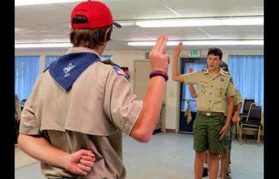 Manning the Wasco Fair gates
