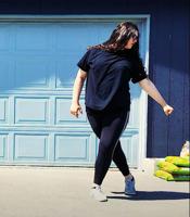 Dance flows frame to frame in student video