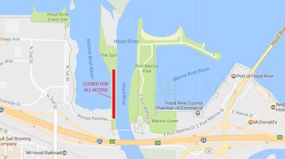 Port closes Spit access road for upgrade
