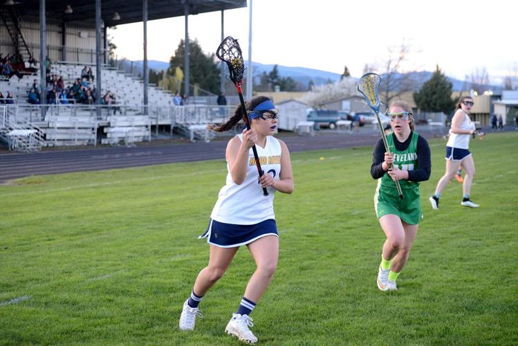 Girls lax rolls Cleveland, 13-2, in home debut