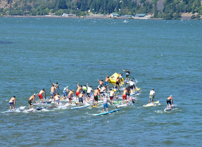 Gorge Paddle Challenge: Locals represent amidst large field at 2013 SUP event