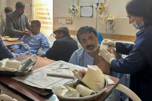 Some of the wounded from a suicide bombing that killed 12 people in the Pakistan capital described the blast as sudden and powerful