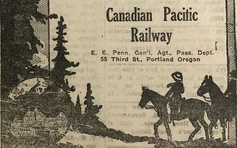Chronicle ad 1921
