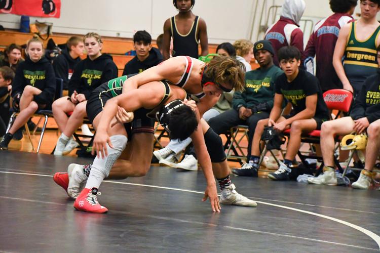 Wrestling at Columbia High School