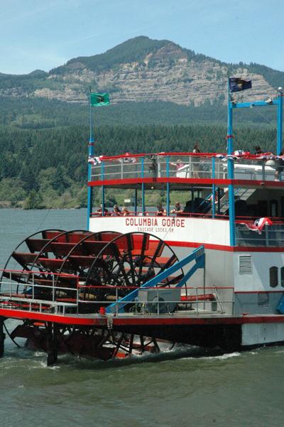 The Columbia Gorge sternwheeler