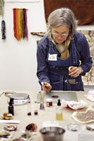 Gorge mushrooms demonstrate pigment, dye