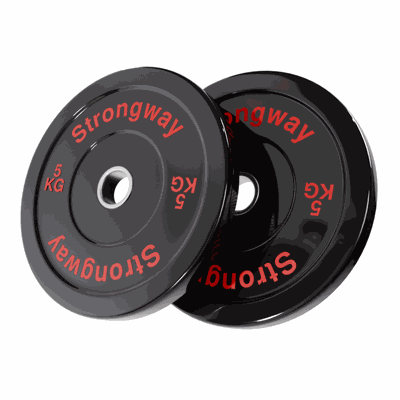 Olympic Bumper Weight Plates Sets for Sale Relaunched for Simplified Home Exercise Routines by Strongway Gym Supplies