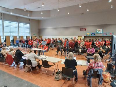 A6-7 D21 District and Unions discuss barganing ONE PIC