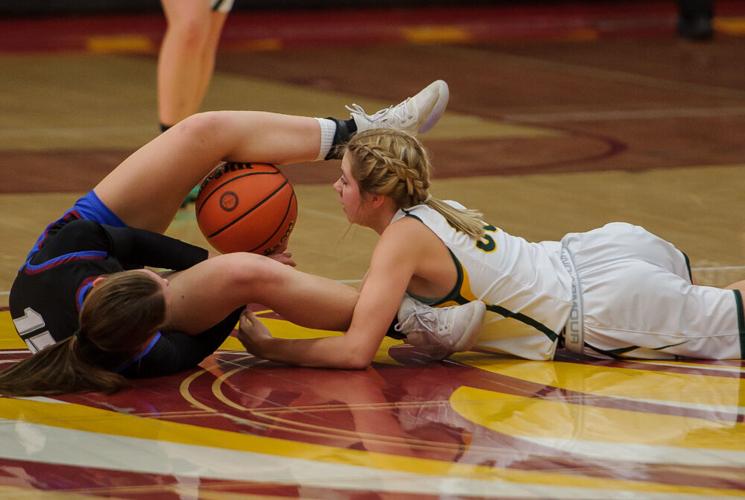 1A playoff in The Dalles Feb. 18, 2023.