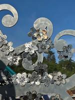 Cherry tree sculpture installed