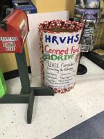HRVHS students hold annual Christmas food drive