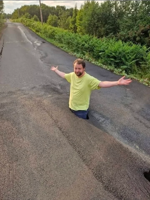 Worst pothole ever finally filled in