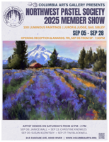 Columbia Center for the Arts Presents the Northwest Pastel Society Members Show