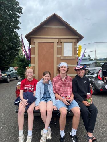 Fourth of July parade in White Salmon