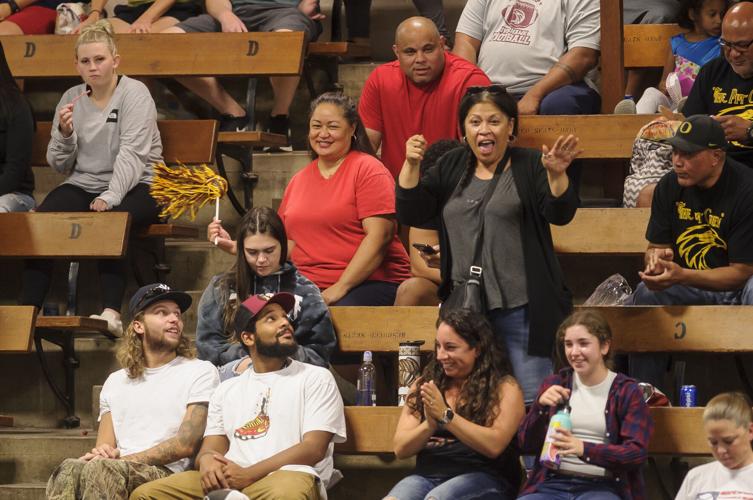 The Dalles volleyball versus Crook County
