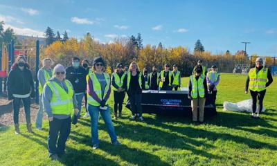 Students and staff from Columbia Gorge Community College