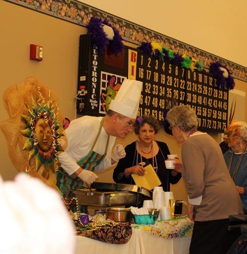 This month at HRVAC: Mardi Gras fundraiser for Meals on Wheels a success