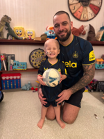 Toddler diagnosed with rare cancer after mom spots chest turning blue