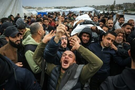 The three, including a regular AFP contributor, were killed by an Israeli strike that the military said had targeted "suspects" operating a drone