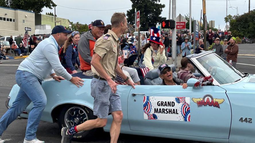 Fourth of July parade in Hood River