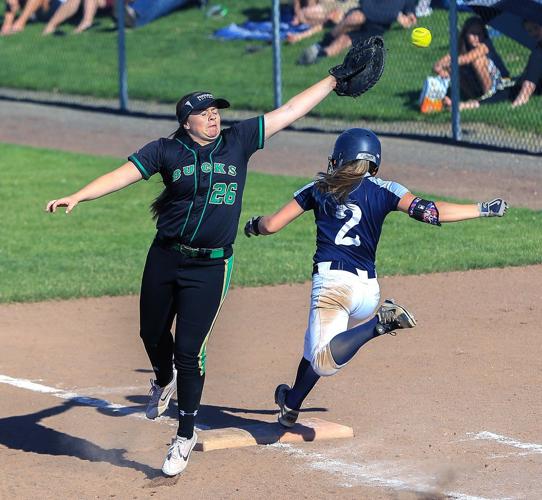 OSAA 5A SOFTBALL PLAYOFFS: League nemesis Pendleton ends HRV’s playoff run