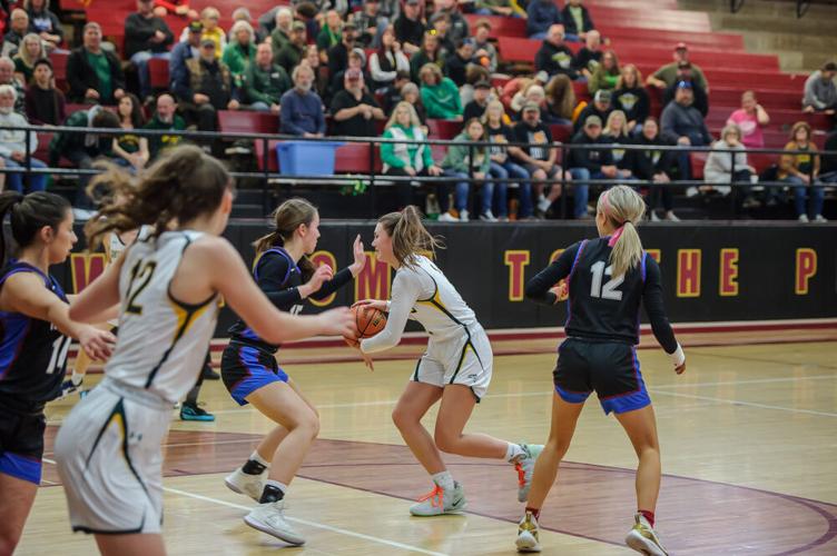 1A playoff in The Dalles Feb. 18, 2023.