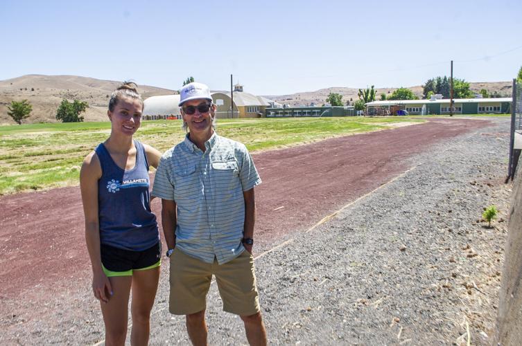 New running track in Maupin