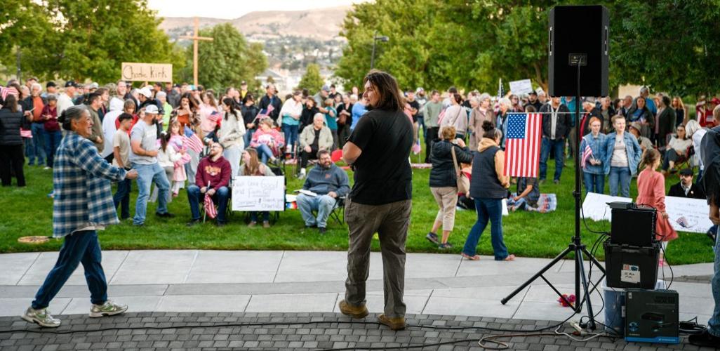 Charlie Kirk vigil