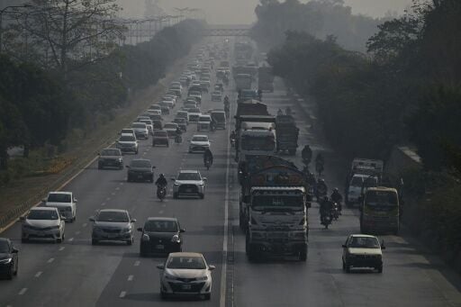 Fumes from rickety vehicles are blamed for the smog affecting the Pakistan capital