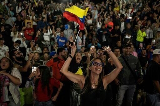 Venezuela fans celebrate their national baseball team's victory in Caracas