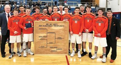 Huskies pull off historic district three-peat