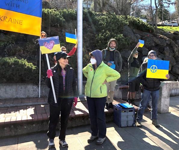 CGWAN Ukraine rally March 5