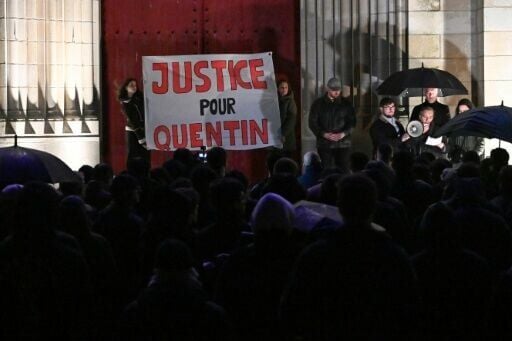 Six men suspected of involvement in the fatal assault on activist Quentin Deranque have been charged over the killing