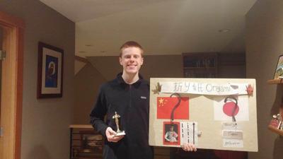 Class Notes: Johnston wins award for origami talk; Sunby advances to Geography Bee