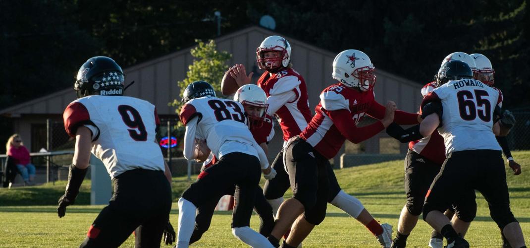 Dufur football versus Enterprise