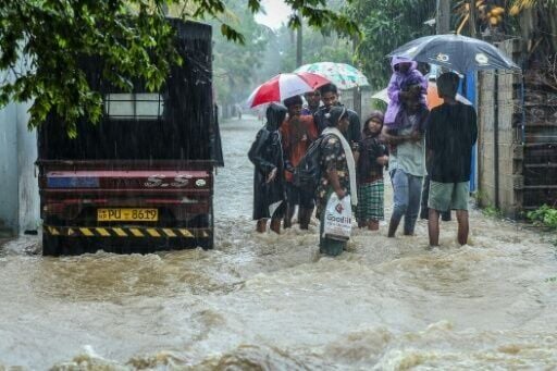 Sri Lanka is currently experiencing the northeast monsoon season but rainfall has intensified due to a cyclone