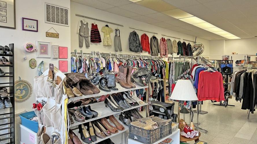 Second Hand Rose fills a need with shoes and clothing both for sale and available for families in need. Photo by Tamara Kaufman