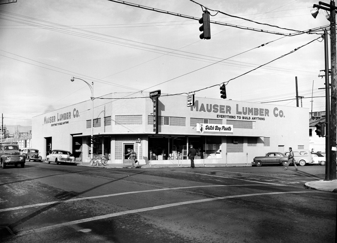 Mauser Lumber Nov 7 1953-Building