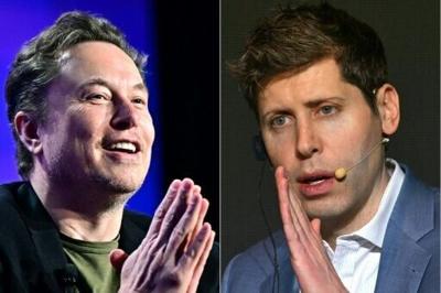 Elon Musk (l) and OpenAI chief executive Sam Altman are both on the witness list for the trial in a case filed against the startup by the Tesla tycoon