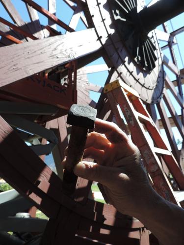 Big Wheel Keeps On ... One bolt at a time, history gets a fix at The History Museum of Hood River County