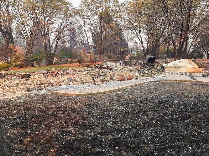 The Schuepbach/Merz family lose their home in the Camp Fire