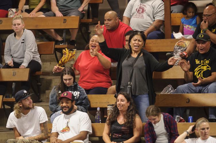 The Dalles volleyball versus Crook County