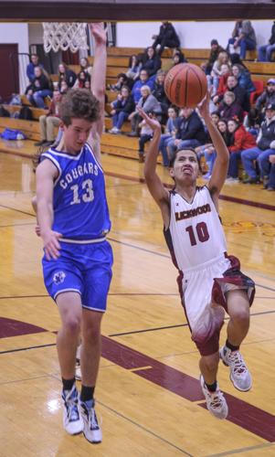 Klickwood versus Lyle basketball
