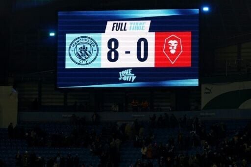 Salford lost 8-0 at Manchester City last season