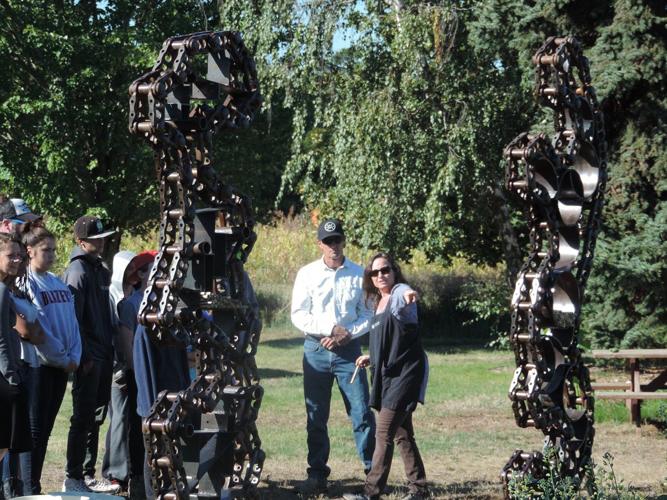 Pollinators: students create art with function