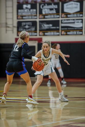 1A playoff in The Dalles Feb. 18, 2023.