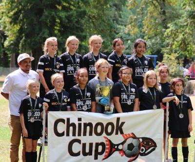 Gorge United U-12 girls soccer wins Chinook Cup