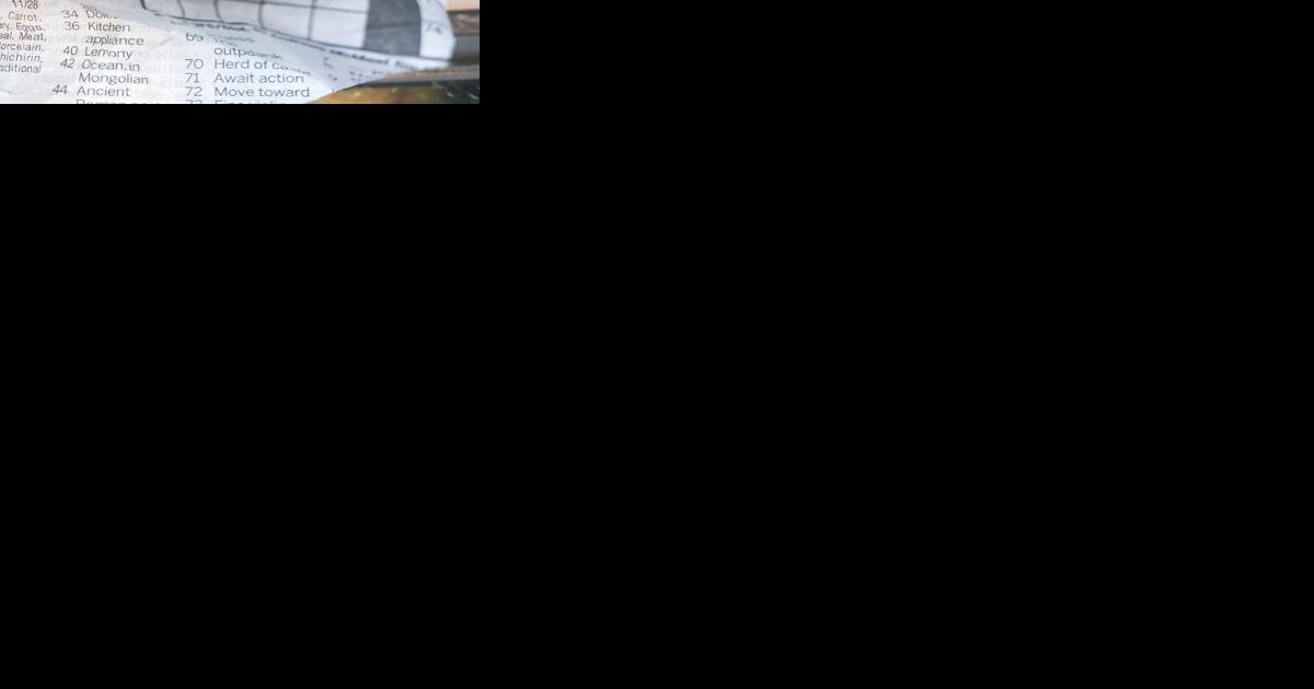 Words matter: Clarity found in Mom's crumpled crossword ...